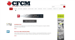 Desktop Screenshot of cfcm.ca